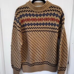 Vintage Patterned Sweater
